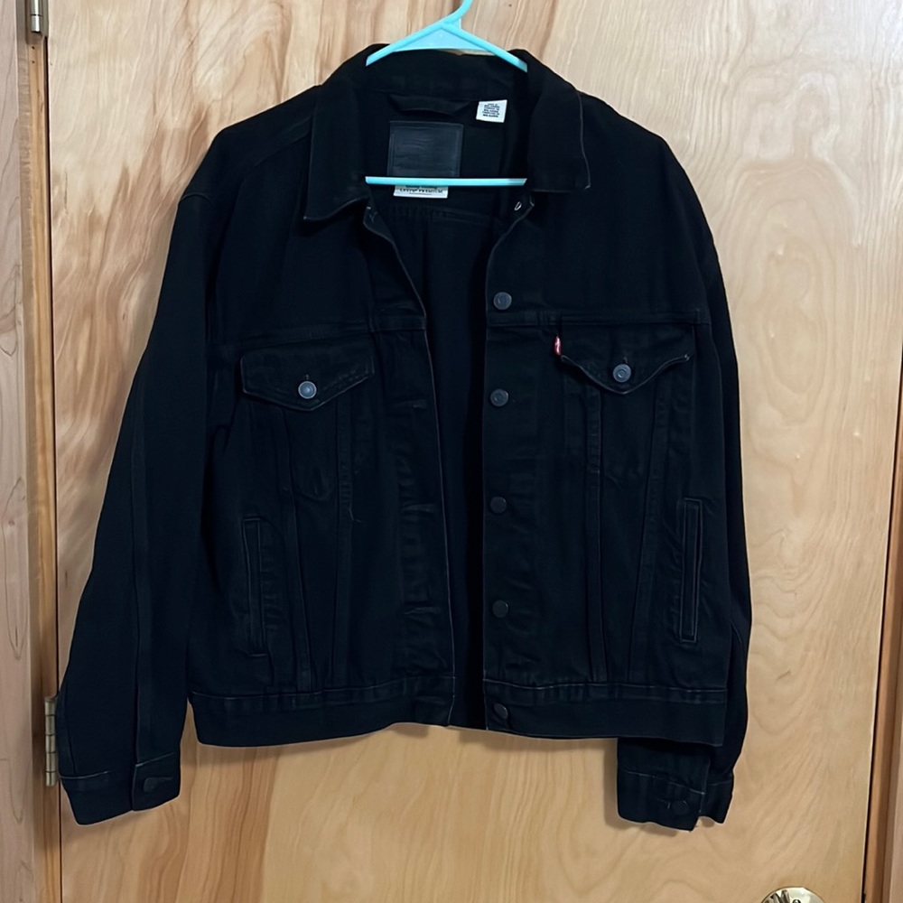 Black Levi Jean Jacket